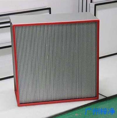 250度耐高溫高效過濾器應于于熱風處理末端過濾。